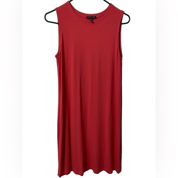 Eileen Fisher Women’s Coral Jersey Tank Dress size XS - Picture 1 of 10